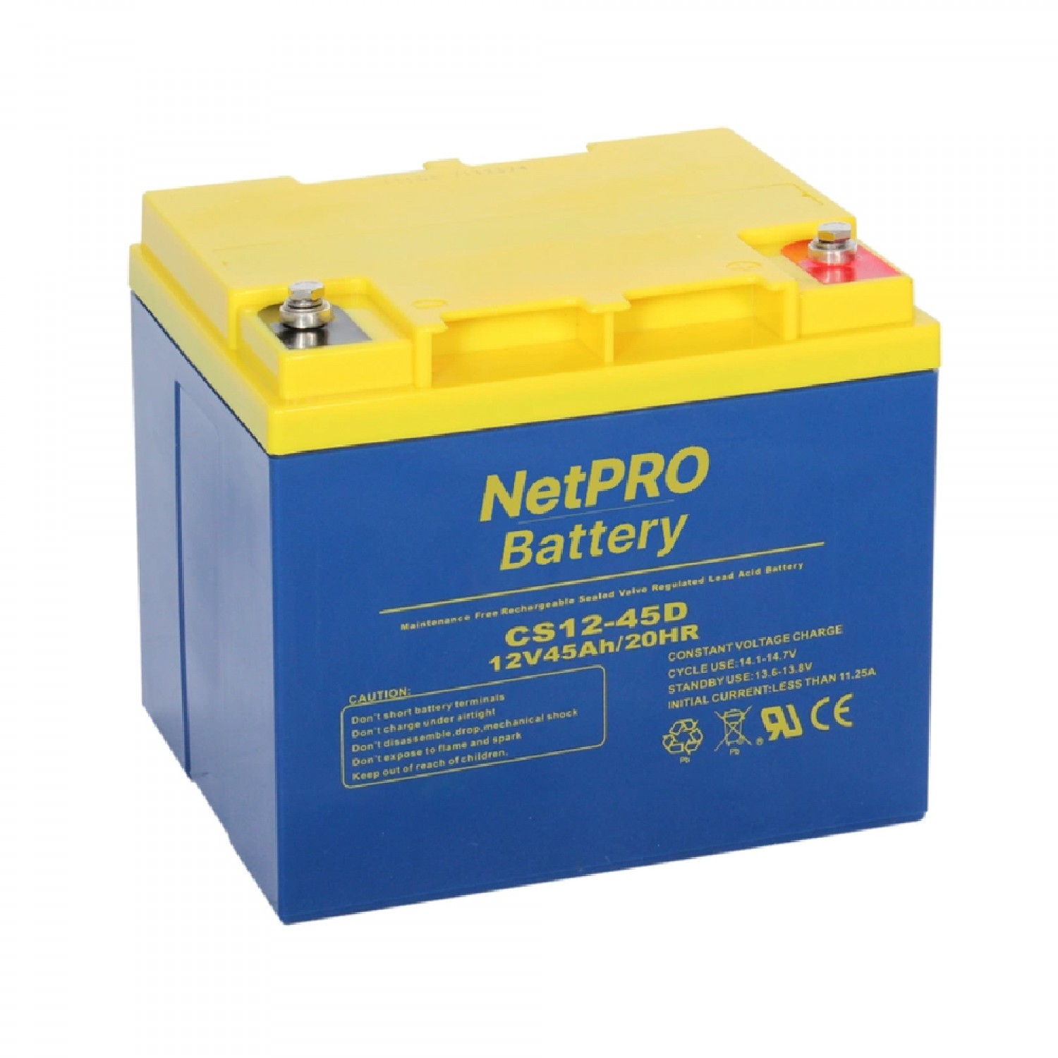 Акумулятор  NetPRO CS 12-45D